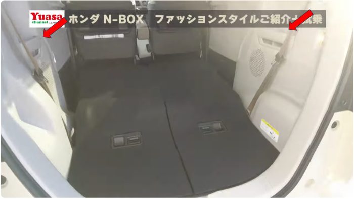 岡山でカーリースのおススメ！ホンダN-BOX ファッションスタイル・トランク　フルフラット